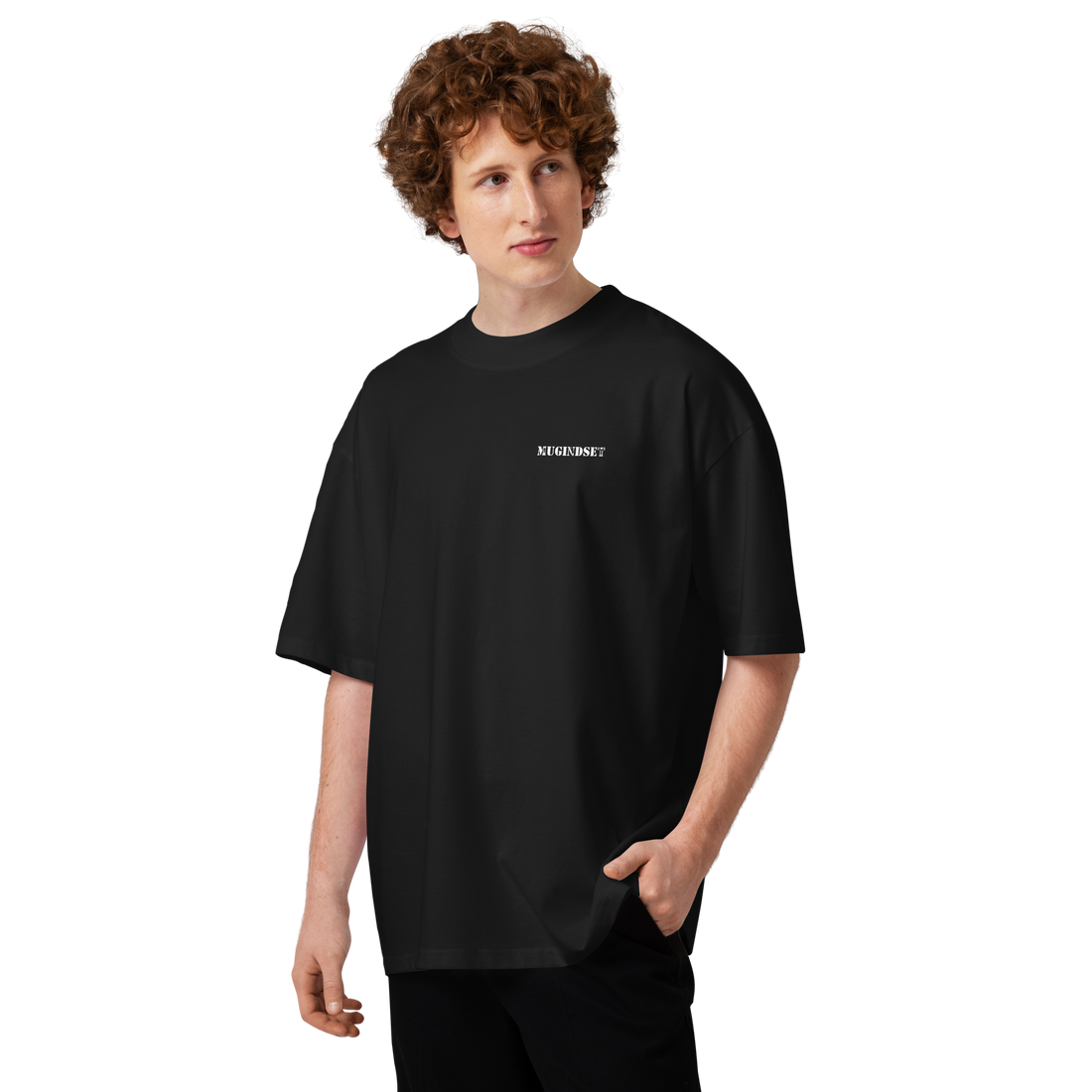 Mugindset Oversized Tee — No Audience