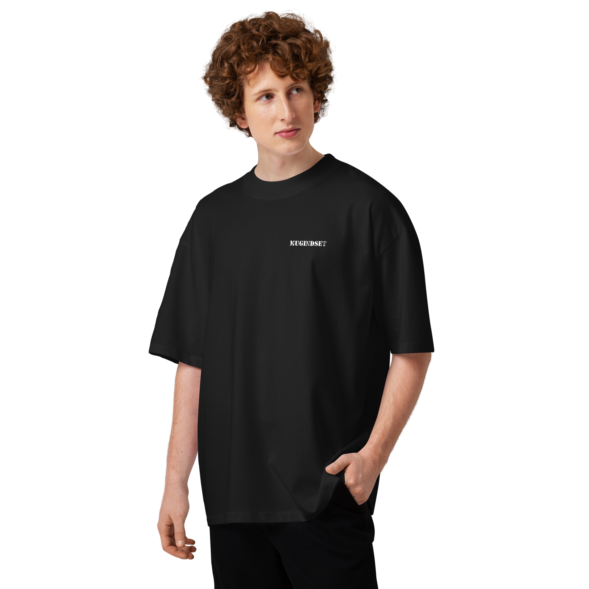 Mugindset Oversized Tee — No Audience