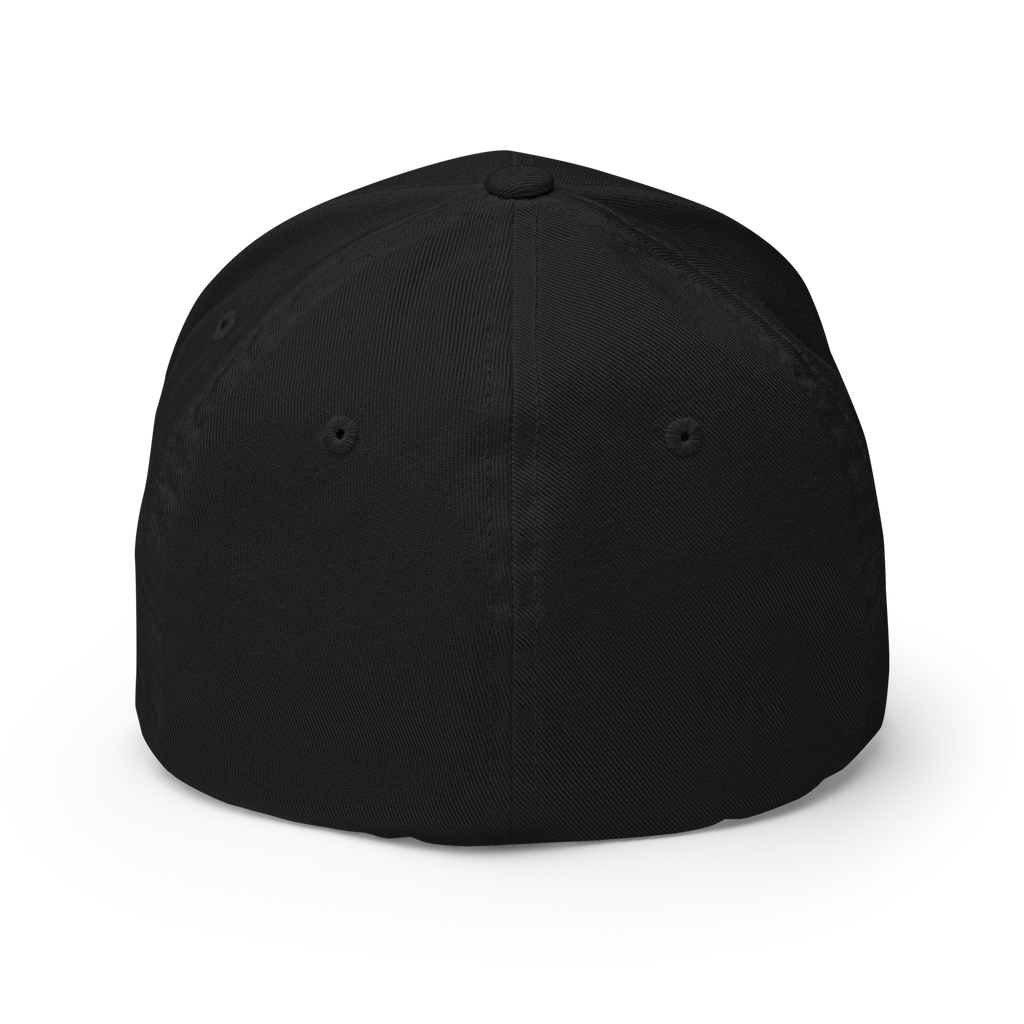 Mugindset Fitted Cap — Silent Discipline | Structured 6-Panel